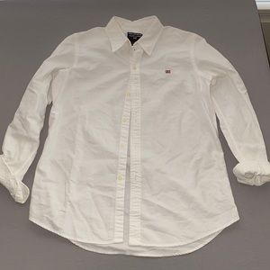 Ralph Lauren Polo Jeans White Polo Shirt